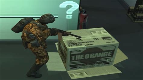 metal gear snake feels comfort in his box|snake in a box.